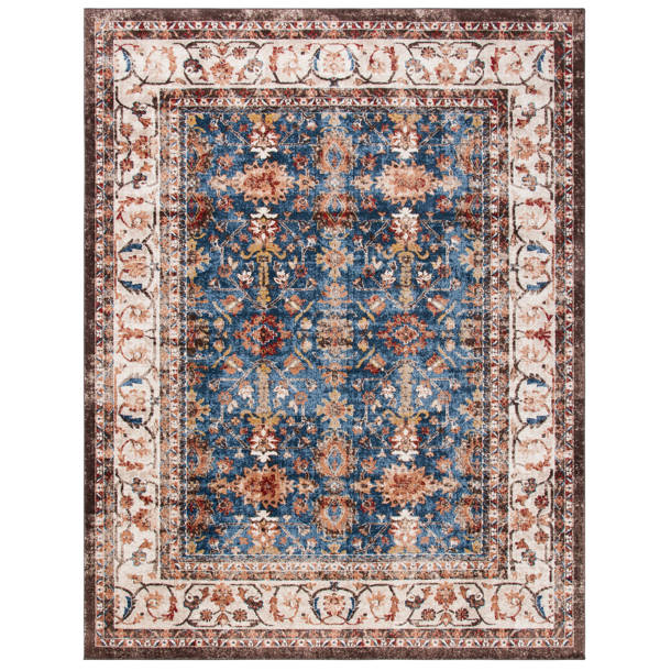 Charlton Home® Broomhedge Oriental Brown/Rust Area Rug & Reviews Wayfair